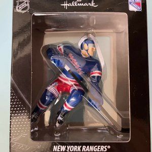 NEW YORK RANGERS Hallmark Hockey Christmas Tree Ornament - NEW IN BOX